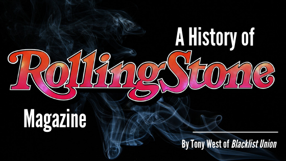 Rolling Stone Magazine Tony West Singer Of Blacklist Union